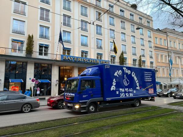 Tip Top Umzug: Logistikprofi bei der Sicherheitskonferenz