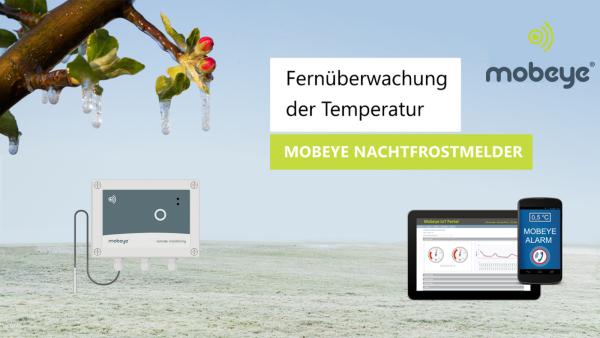 Die Nachtfrost Frühwarnsysteme der Mobeye