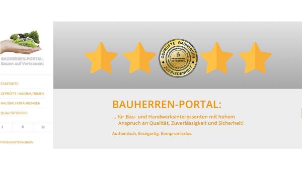 Über das BAUHERREN-PORTAL verbessern Handwerksbetriebe ihren Auftragseingang