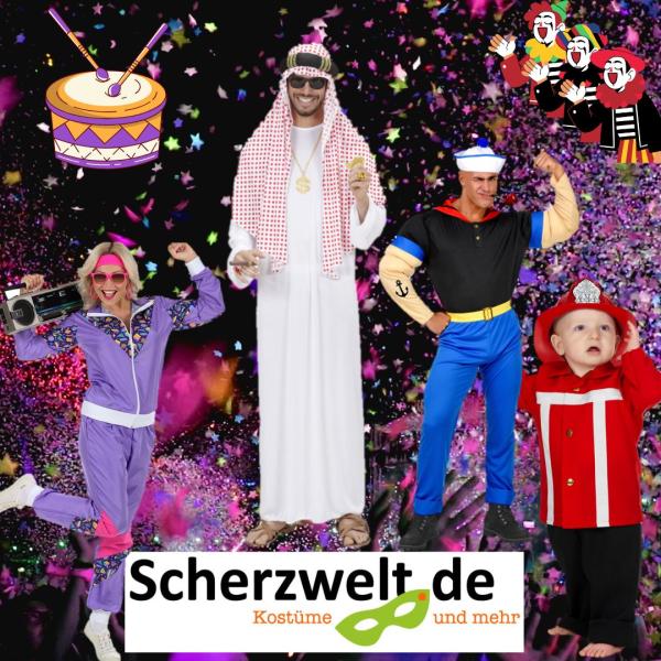 Karneval 2025: Verkleidungen und Kostüme