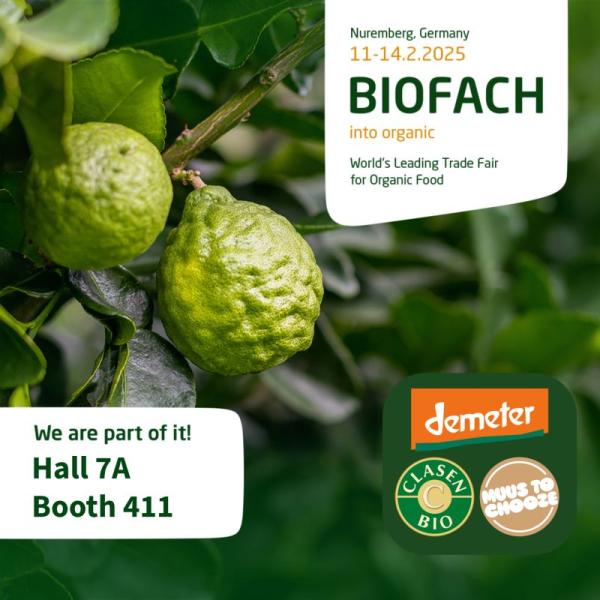 Erfolgreiche Biofach-Messe 2025 für Carl Wilhelm Clasen