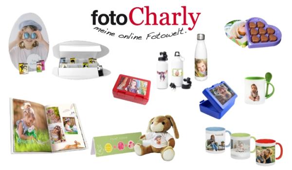 20% Rabatt im Osternest auf fotoCharly Fotogeschenke