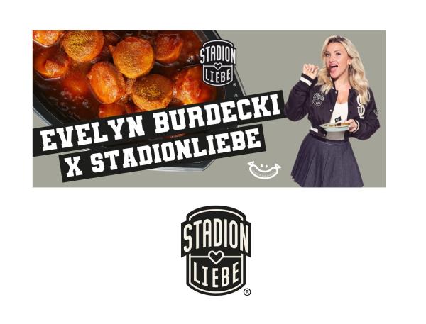 Evelyn Burdecki ist das neue Werbegesicht von Stadionliebe® - eine Zusammenarbeit mit Biss