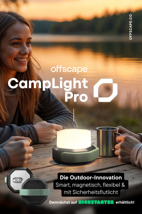 CampLight Pro: Das innovative Licht aus Deutschland für Camping, Vanlife & mehr!