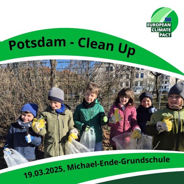 EU-Klimapakt: Erfolgreiches Clean-Up Event - Potsdam packt an!