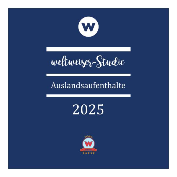 Die weltweiser-Studie Auslandsaufenthalte 2025 Neue Studie zeigt: Neuseeland bleibt beliebtes Ziel für deutsche Austauschschüler:innen