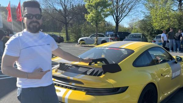 Faustino Junior Brasilianischer Unternehmer beschleunigt auf dem Nürburgring und festigt seine globale High-Performance-Karriere