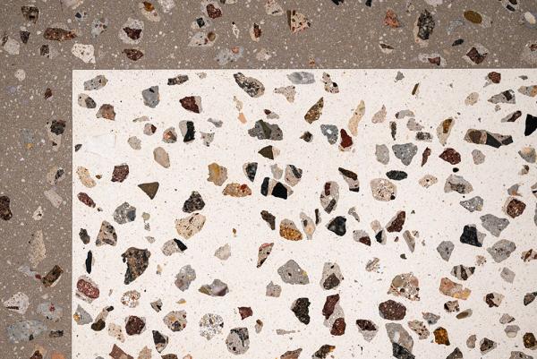 Pavinodis® upcycling Terrazzo Nachhaltig bauen - upcycling Terrazzo aus Betonbruch