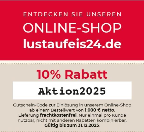 Lust auf Eis GmbH erweitert das Angebot im Onlineshop