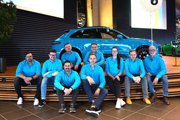 dronevent im Porsche Experience Center Leipzig 7 Jahre dronevent® - Drohnenevents mit Teambuilding
