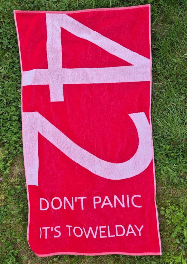 Zum Towelday: Ein Handtuch, das die Antwort auf alles ist