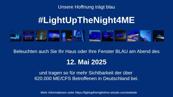 ALEXA beteiligt sich am Internationalen ME/CFS-Tag. Das ALEXA beteiligt sich am Internationalen ME/CFS-Tag