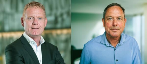 Hans Nipshagen, VP Channel Sales (links); Arno van Gennip, VP Operations Enablement (rechts) nLighten erweitert Führungsteam mit strategischen Neuzugängen