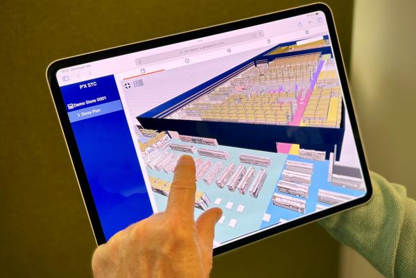 Der P'X Store Communicator erweitert den Nutzerkreis der 3D-Planungsgrundlagen erheblich Effizienz dank digitaler Baumarktplanung