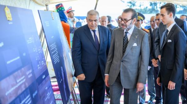 König Mohammed VI. startet den Bau einer Notfallplattform zur Bewältigung von Naturkatastrophen oder Industrieunfällen in der RegionRabat-Salé-