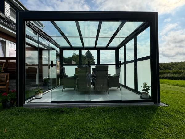 Nachhaltigkeit bei Terrassendächern aus Aluminium und Glas
