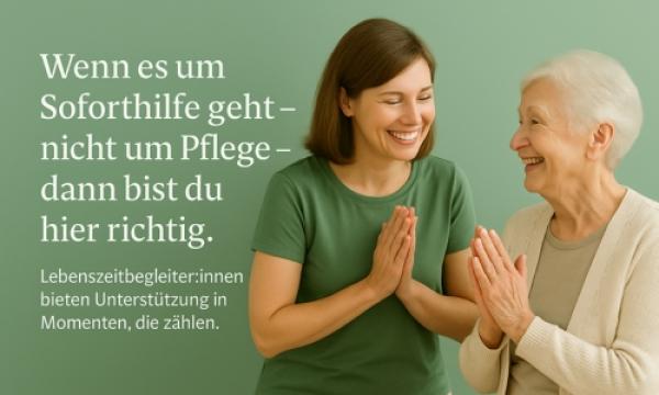Lebenszeitbegleiter starten Soforthilfe-Offensive