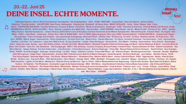 @donauinselfest 42. Donauinselfest Line-Up