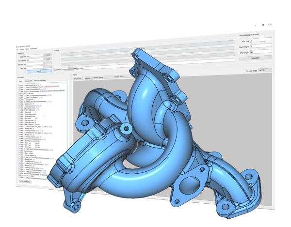 Das SDK 3D_Kernel_IO 2025 ermöglicht das Lesen und Schreiben aller gängigen 3D-Formate SDK Tool setzt neue Maßstäbe für CAD-Datenverarbeitung