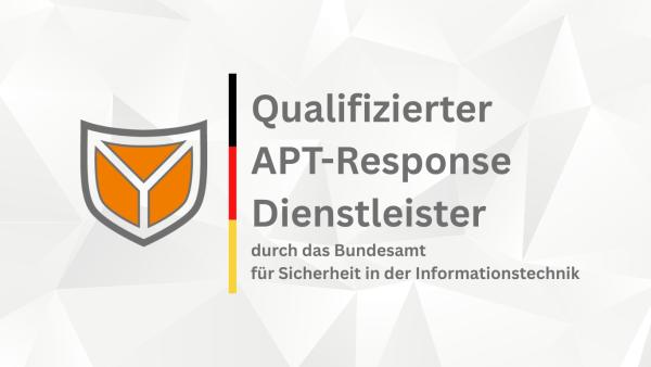 SECUINFRA ist in die Liste der qualifizierten APT-Response-Dienstleister des BSI aufgenommen BSI-Liste 2025: SECUINFRA ist qualifizierter APT-Response Dienstleister
