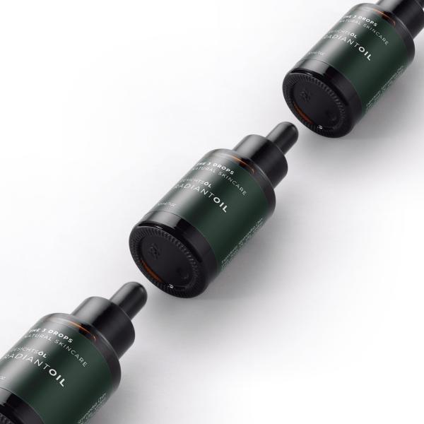 Das beliebteste Produkt der Männerkosmetik RADIANT von THE 3 DROPS aus Berlin Pflege für Männer, die Wirkung statt Kosmetik wollen