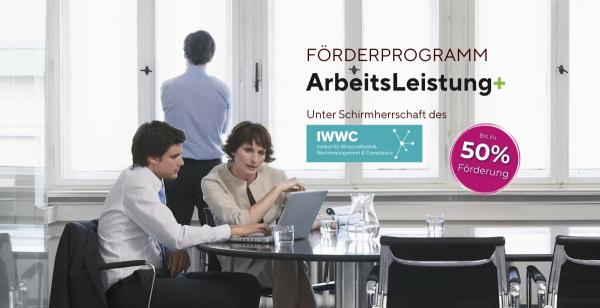 Volle Leistung - bis zu 50% gefördert ArbeitsLeistung+: Neues Förderprogramm für den Mittelstand
