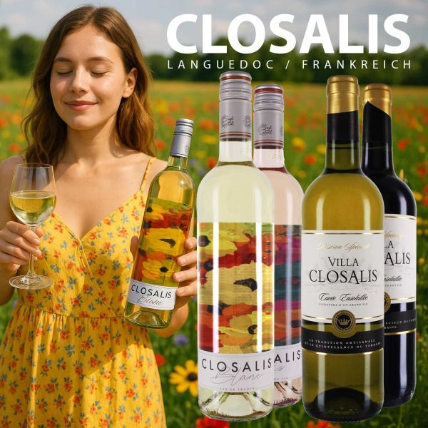 Closalis Weine - Gönn dir Sommer Gönn dir Sommer, genuss7 präsentiert Weine von Closalis