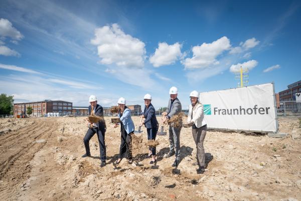 Baustart für den Neubau des Fraunhofer IGD in Rostock