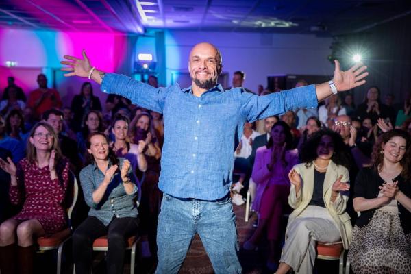 Sebastian Boncol motiviert beim Weltrekord-Slam