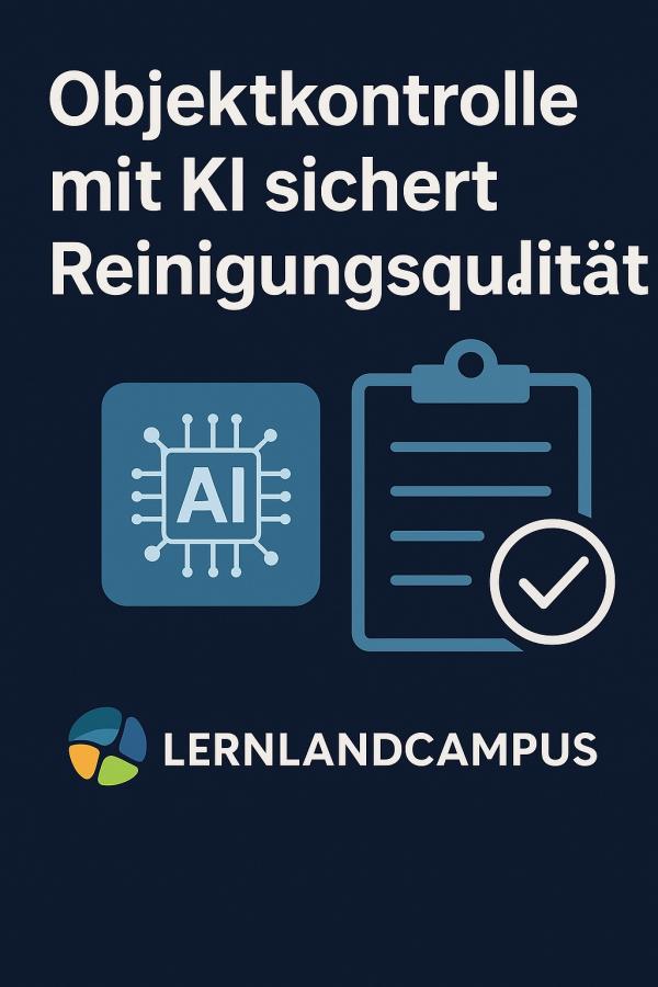 Neutrale KI Objektkontrolle  sichert Reinigungsqualität