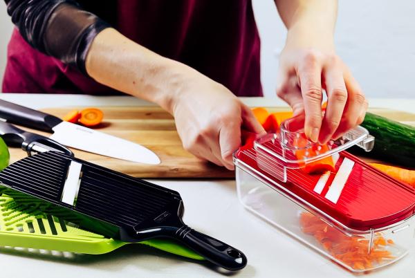 Kyoceras Liebling des Monats - Slice & Grate Set