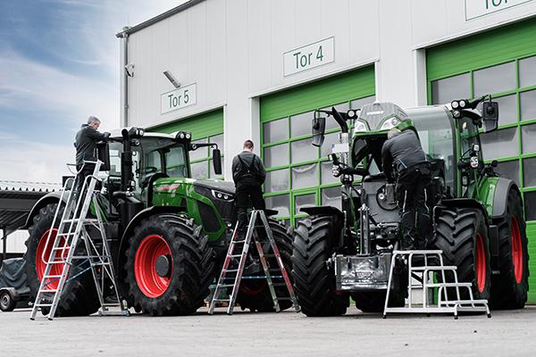 Wartung auf höchstem Niveau: Mit KRAUSE Steigtechnik sicher und ergonomisch an landwirtschaftlichen Gut aufgestellt: Wie moderne Steigtechnik den Arbeitsalltag in der Landwirtschaft verändert
