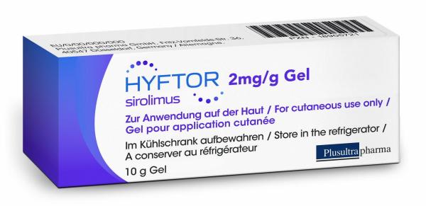 Hyftor® 2 mg/g Gel (© Plusultra pharma GmbH) InfectoPharm and Plusultra pharma verkünden Kooperation bei Orphan drug Hyftor® in Deutschland