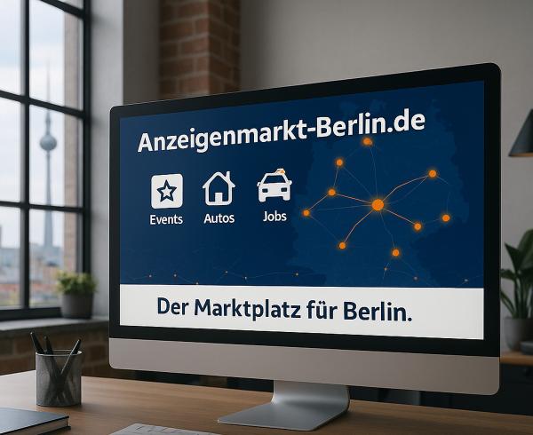Neu: Anzeigenmarkt-Berlin.de Anzeigenmarkt-Berlin.de ist online