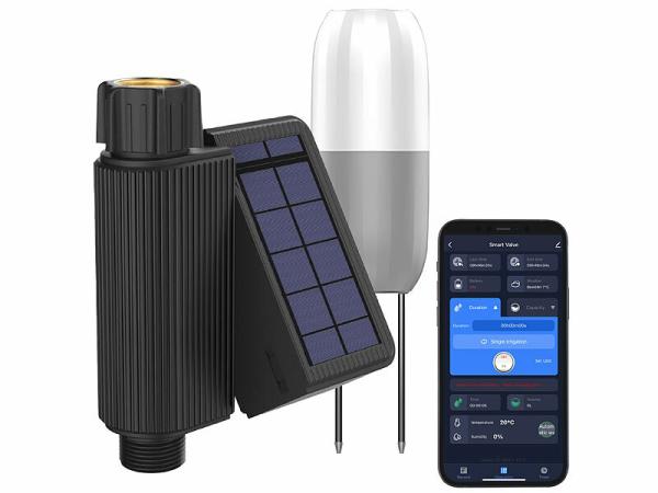 Royal Gardineer WLAN-Bewässerungscomputer BWC-620.app, plus Bodenfeuchtigkeitssensor, www.pearl.de Royal Gardineer WLAN-Bewässerungscomputer BWC-620.app & Bodenfeuchtigkeitssensor