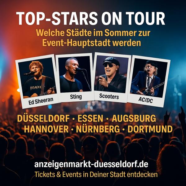 Welche Städte im Sommer zur Event-Hauptstadt werden Welche Städte im Sommer zur Event-Hauptstadt werden