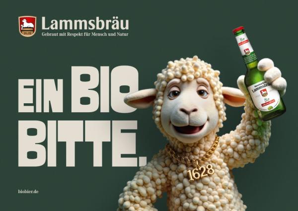 Ein Bio bitte: Lammsbräu startet innovative 360-Grad-Kampagne