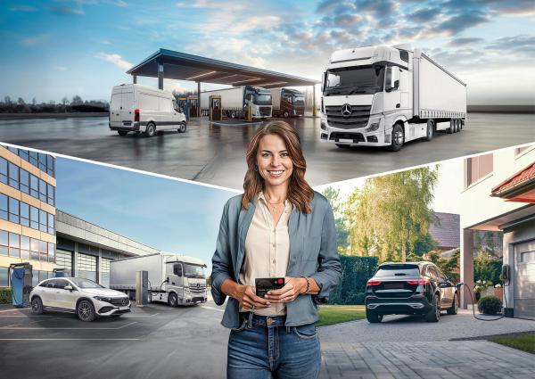 UTA eCharge® ist jetzt als 360°-Ladeangebot für alle Fahrzeugklassen verfügbar. UTA Edenred weitet 360°-Ladelösung UTA eCharge® auf E-Lkw aus