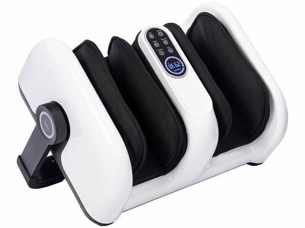 newgen medicals Waden- und Fuß-Massagegerät mit 5 Modi, 9 Stufen, Timer, Fernbedienung,www.pearl.de newgen medicals Waden- und Fuß-Massagegerät