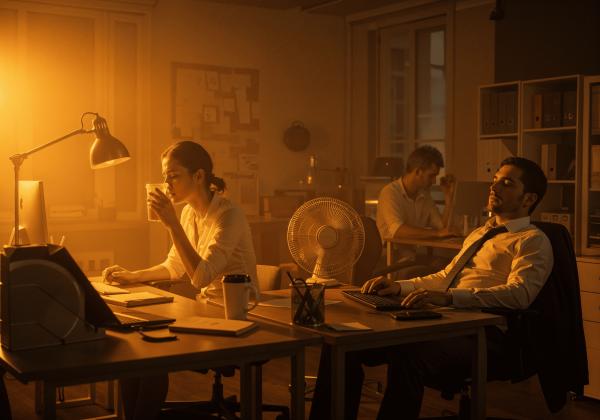 Hitzefalle Büro - wenn Arbeit unerträglich wird!