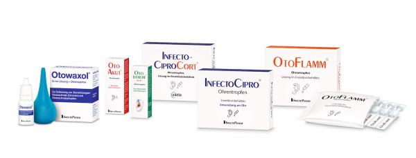 InfectoPharm stärkt seine Position in der Ohrenheilkunde mit etabliertem und erweitertem Portfolio. InfectoPharm erweitert Expertise in der Ohrenheilkunde