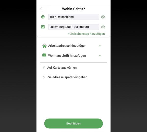 quickz Mobilitäts-App quickz: Günstige Fahrten per App buchen