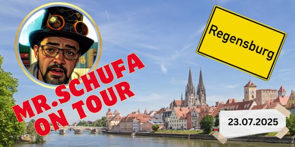 Mr. Schufa geht auf Deutschland-Tour - Crashkurs für mehr Durchblick bei der Schufa