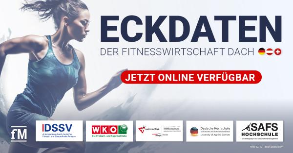 Historische DACH-Studie veröffentlicht: Fitnessbranche im deutschsprachigen Raum auf Wachstumskurs