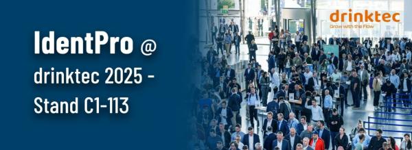 IdentPro auf der drinktec 2025 - Stand: C1-113