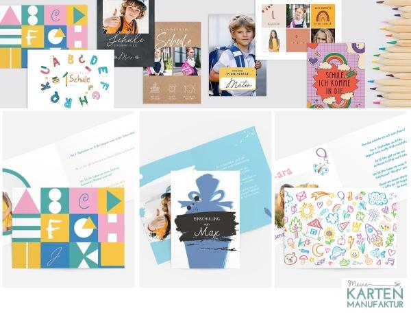 Abc-Schützen: Einschulungskarten zum Grundschulstart - fröhliche Designs im Handumdrehen selbst erstellen