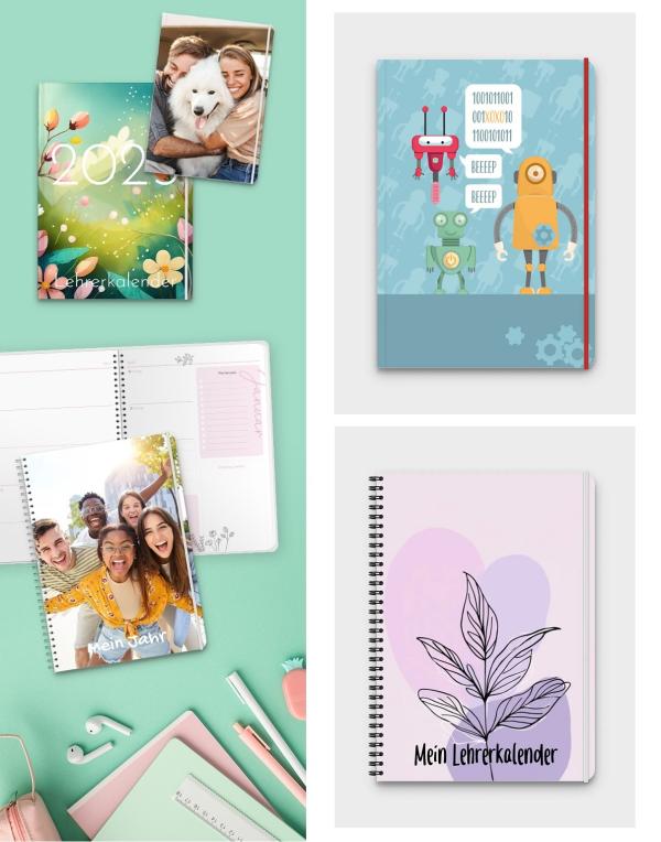 Schüler- und Lehrer-Kalender - Individuelle Konfiguration auf Fotokalender.com Schuljahr 2025/2026 - Perfekt organisiert: Schüler- und Lehrer-Kalender im Detail konfigurieren