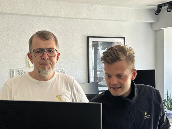Harald Wagener und Tim Bastin im Gespräch Bonner Unternehmen bündeln Kräfte für mehr Softwaresicherheit: BusinessCode und L3montree entwickeln gemeinsam DevGuard