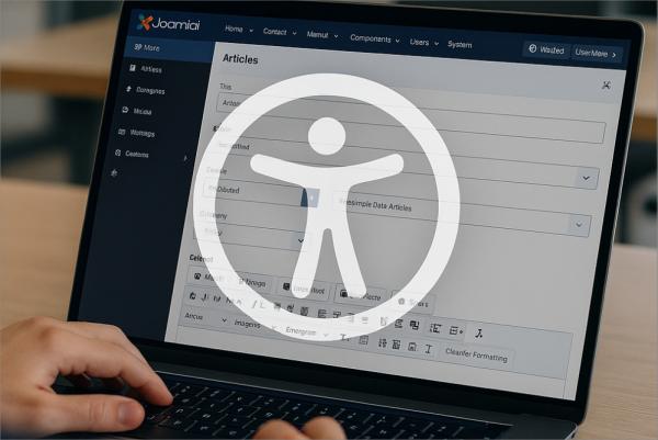 BFSG: Barrierefreiheit für Joomla prüfen und umsetzen Audit zur Barrierefreiheit von Joomla-Websites.