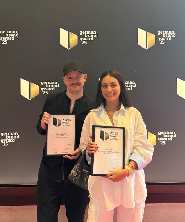 50 Jahre BWMK: Keko räumt bei German Brand Award 2025 doppelt ab
